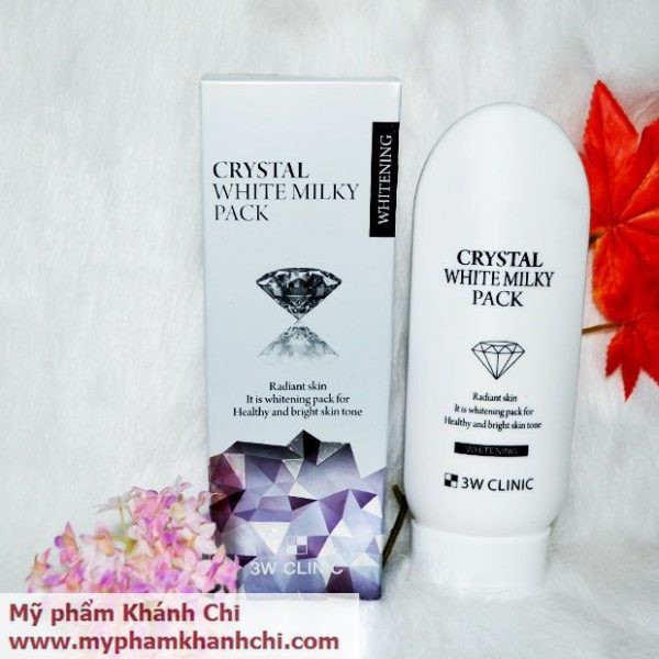 DƯỠNG THỂ CRYSTAL WHITE MILKY PACK-3W CLINIC