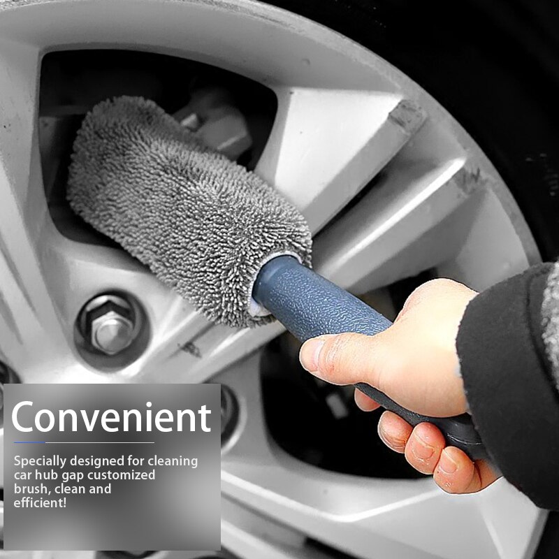 Bàn chải rửa xe Máy rửa xe sợi nhỏ Lốp bánh xe Máy làm sạch xe hơi dung dịch rửa Phụ kiện