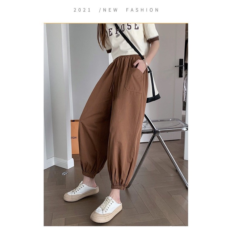 Quần Dài Ống Rộng Họa Tiết Cà Rốt Thời Trang Cho Nữ