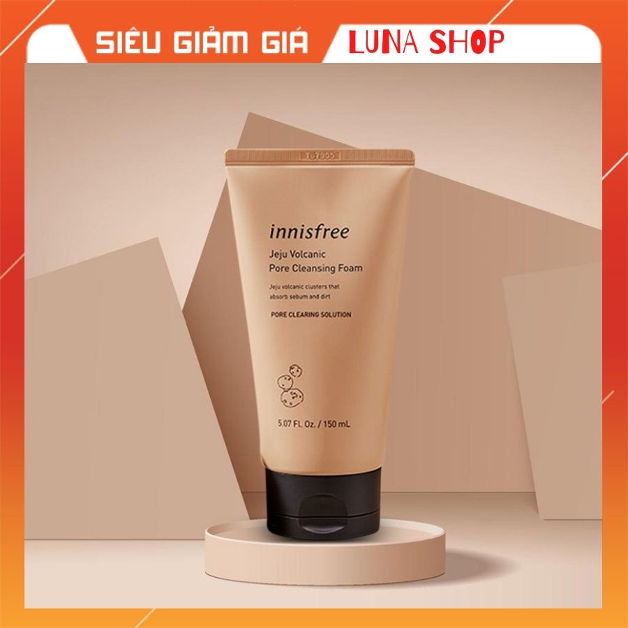 [ Date Mới ] Sữa rửa mặt tro núi lửa Jeju volcanic pore cleasing foam | BigBuy360 - bigbuy360.vn