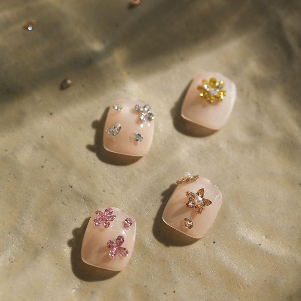 OCEANMAP Nail Rhinestone Water Drop Nail Beauty DIY Materials Nail Salon Nail Art Charms Manicuring Jewelry