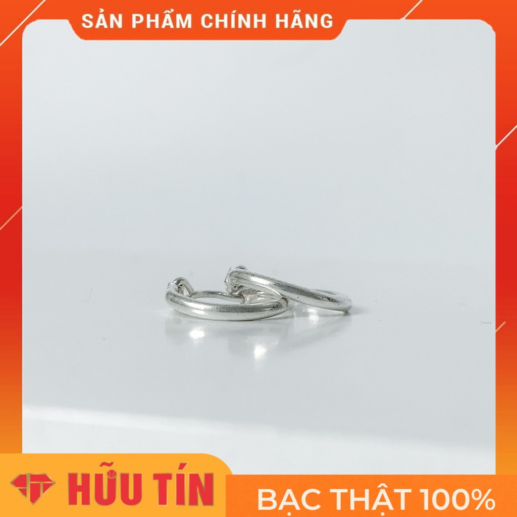 Bông tai Bạc 925 Kiểu Khoen D2BT33
