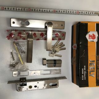 KHÓA TAY GẠT CỬA NHÔM CAO CẤP JEELY
