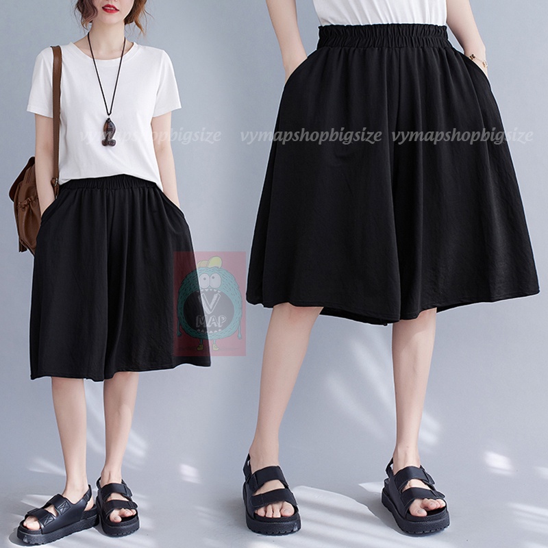 Quần váy LỬNG bigsize có túi