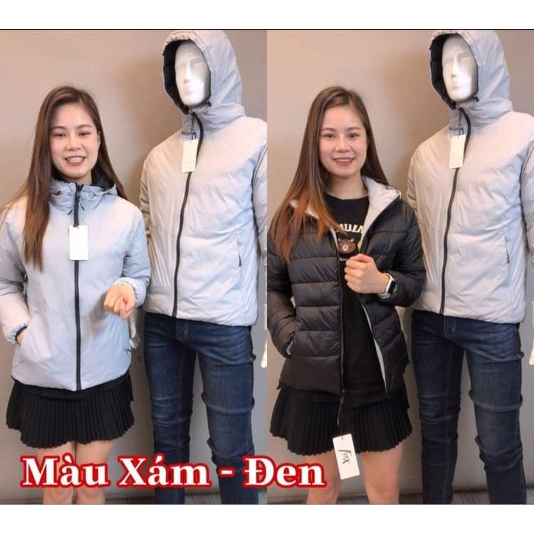 Áo Phao Nam Nữ 2 Mặt Lông Vũ và Gió Siêu Ấm Đủ Size | BigBuy360 - bigbuy360.vn