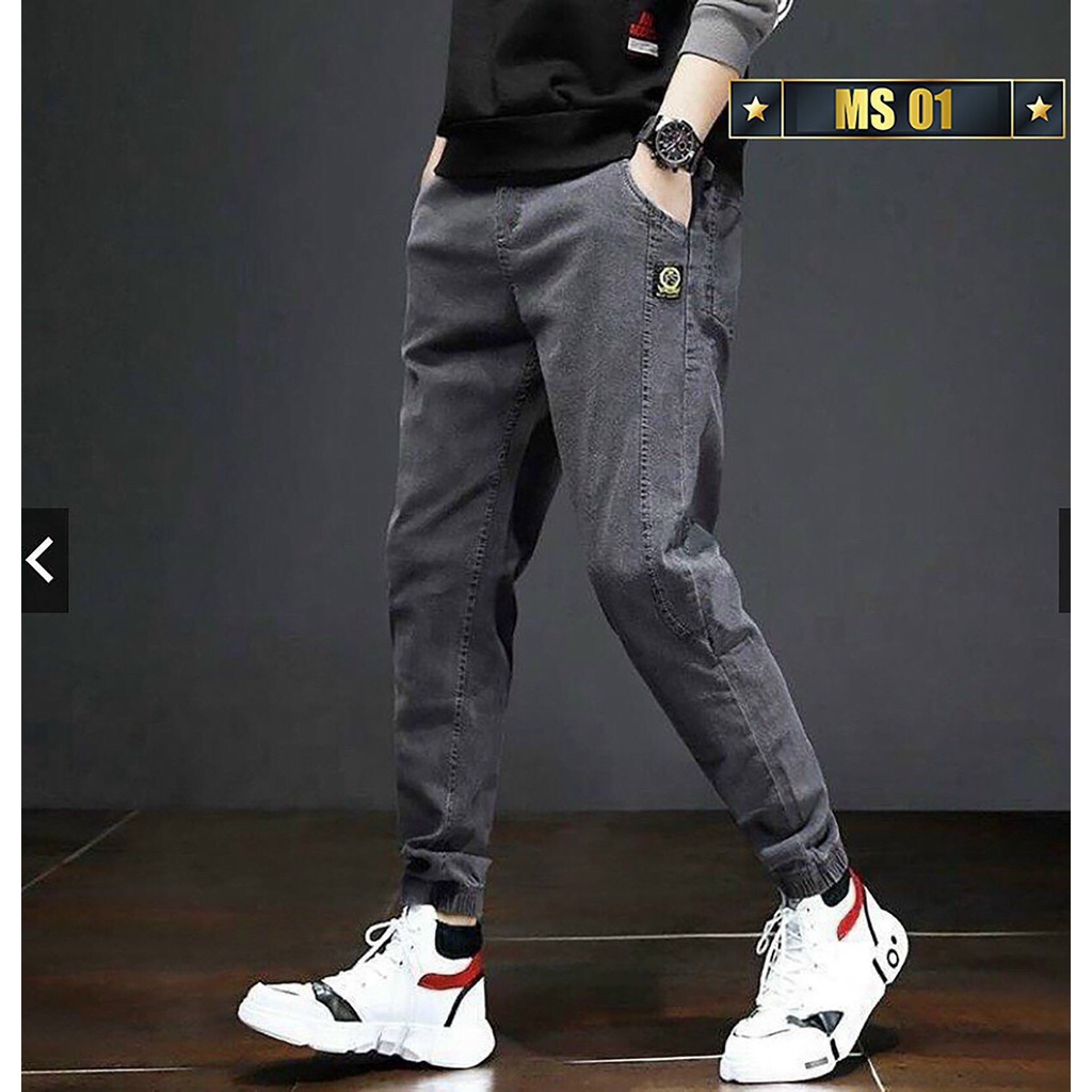 Quần jeans nam màu xanh chất bò bo chun phong cách cao cấp co giãn tốt,quần jean nam thời trang cao cấp hót trend