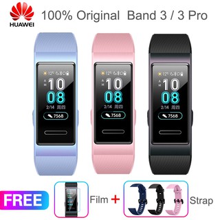 Vòng đeo tay thông minh màn hình cảm ứng 0.95 inch cao cấp cho Huawei Band 3 3 3 Pro