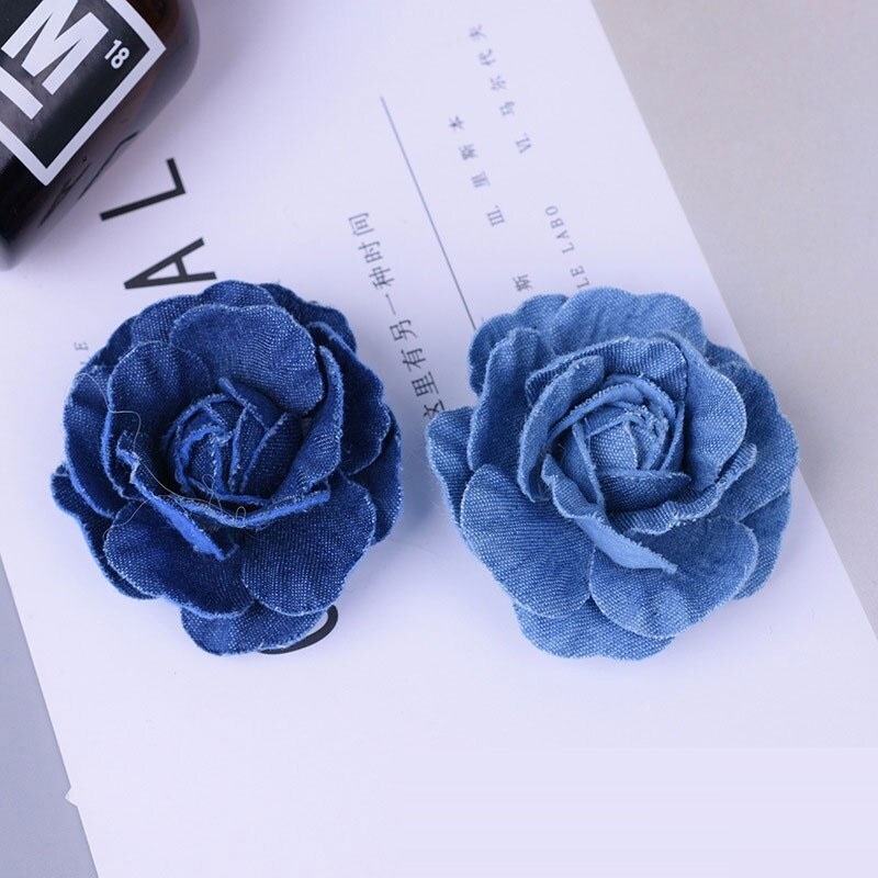 Trâm Cài Áo Hình Hoa Trà Nhiều Lớp Dành Cho Nữ