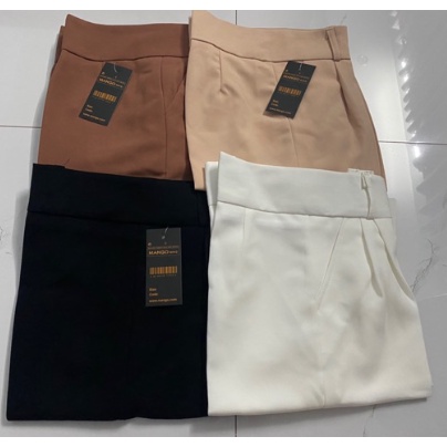 Quần baggy nữ 2 khuy cạp to Sary01 vải tuyết mưa thoáng mát, fom chuẩn mã 826