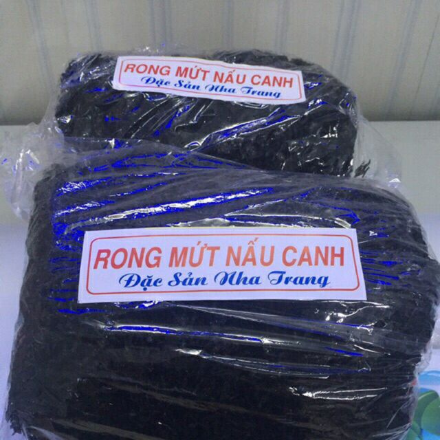 Rong mứt khô sỉ 2kg - rong biển khô nấu canh và làm rong biển cháy tỏi , rong biển sấy giòn