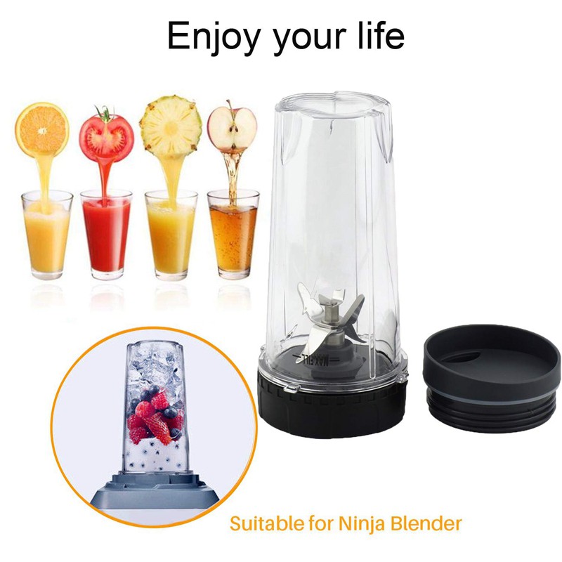 Set 2 Ly Uống Nước 16ouce Cho Máy Xay Sinh Tố Ninja