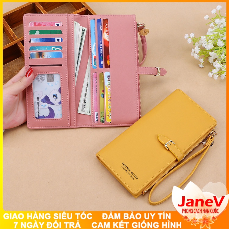 Ví Nữ Dài Cầm Tay Cao Cấp Sang Trọng Phong Cách Hàn Quốc TVNN321