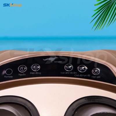 Máy Massage Chân Hahoo - Giải Pháp Thư Giãn Giảm Stress Tại Nhà - Tặng 1 Drap Bọc + 2 Vỏ Gối Nằm + 1 Vỏ Gối Ôm (Màu Sắc