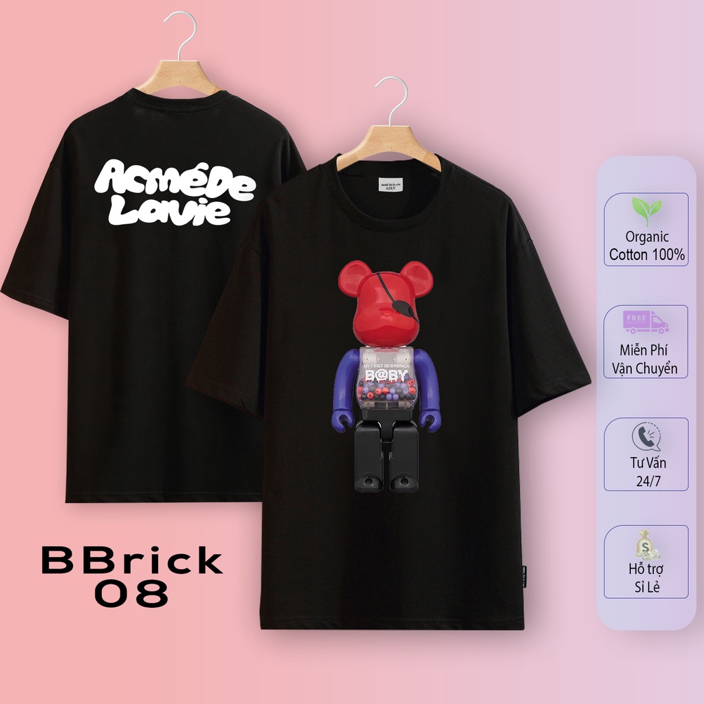 Áo thun ADLV BearBrick Mẫu Hot 1-25, Cotton 2c 100%, In xịn - Mỹ Tú Store - Part 1