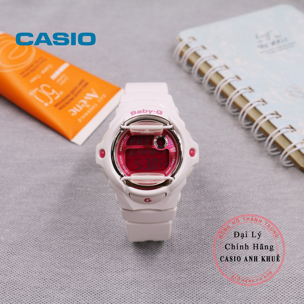 Đồng hồ nữ điện tử Casio BabyG BG-169R-7DDR dây nhựa