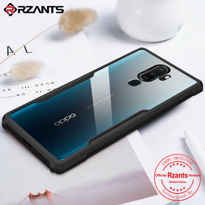 Ốp lưng Oppo A5 2020 / Oppo A9 2020 dùng chung chống sốc thể thao lưng trong viền màu kiểu dáng Xundd chống ố vàng