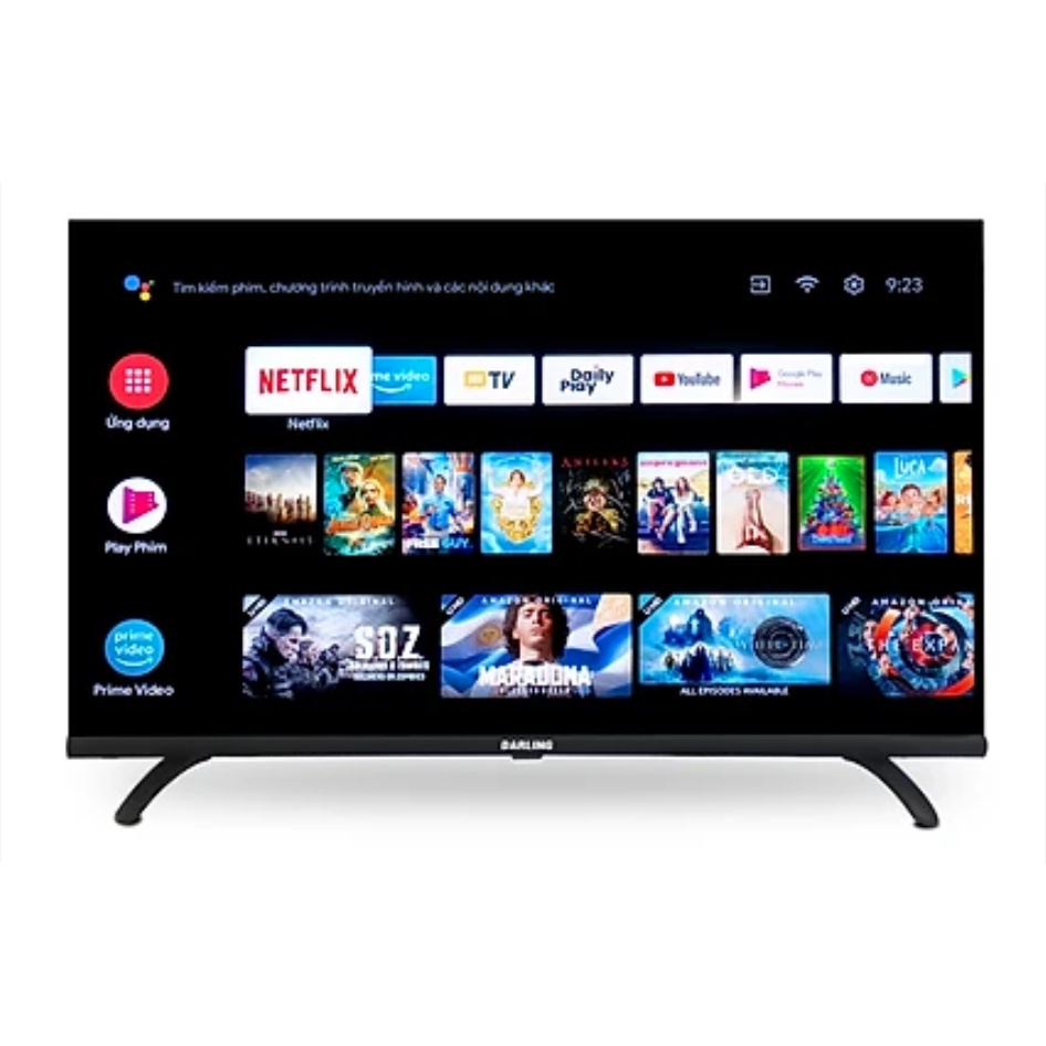 Smart Voice Tivi Darling 32 inch HD 32HD964V Android 11, Điều khiển giọng nói, Tích hợp DVB-T2 - Hàng Chính Hãng