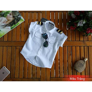 Combo 8 áo sơ mi cho bé trai cực đẹp