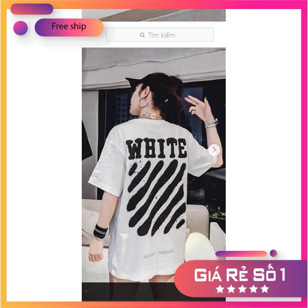 Combo Áo Quần unisex ❤ FREESHIP ❤ Bộ nam Áo Thun Off White Quần V cotton hút mồ hôi mát màu trắng