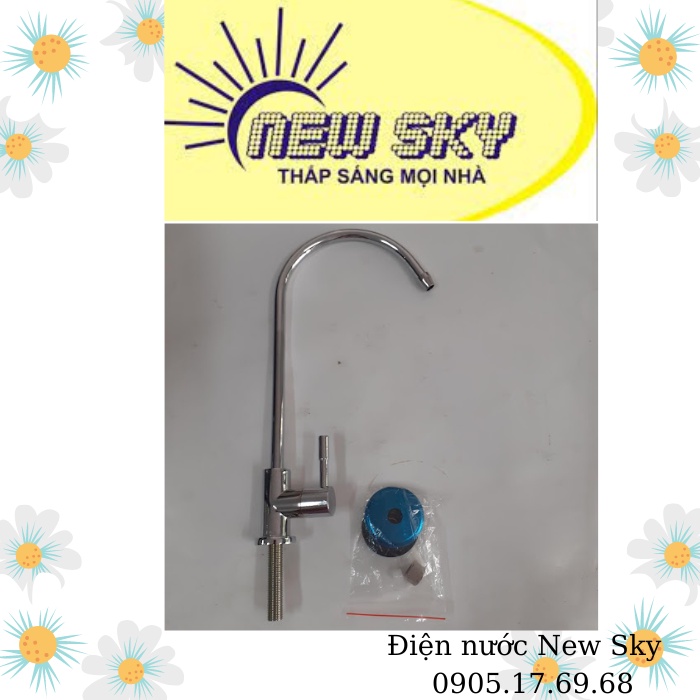 Vòi cổ ngỗng inox dùng cho cây máy nước nóng lạnh