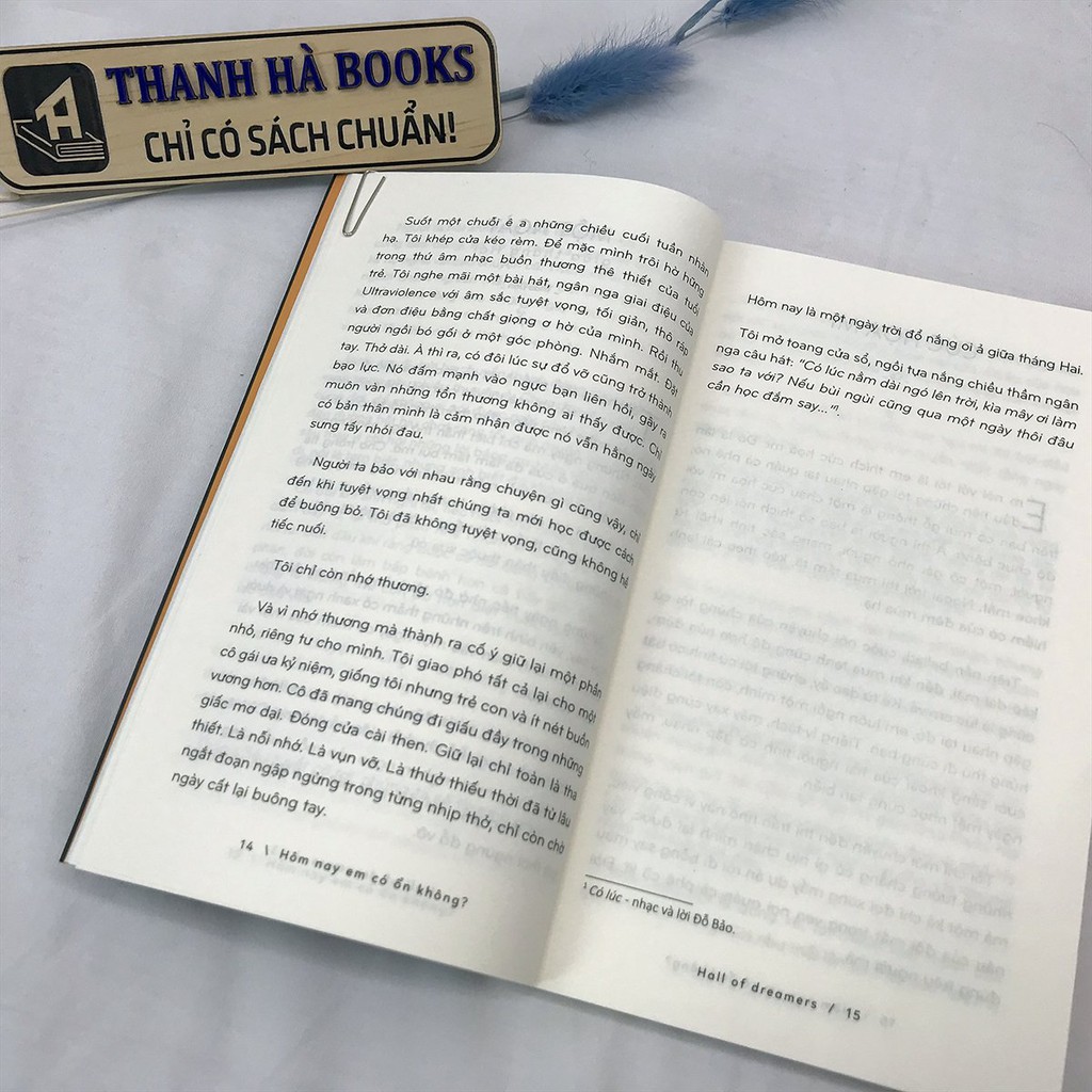 Sách - Hôm Nay Em Có Ổn Không? (Kèm Bookmark) - Hall Of Dreamers - Thanh Hà Books HCM