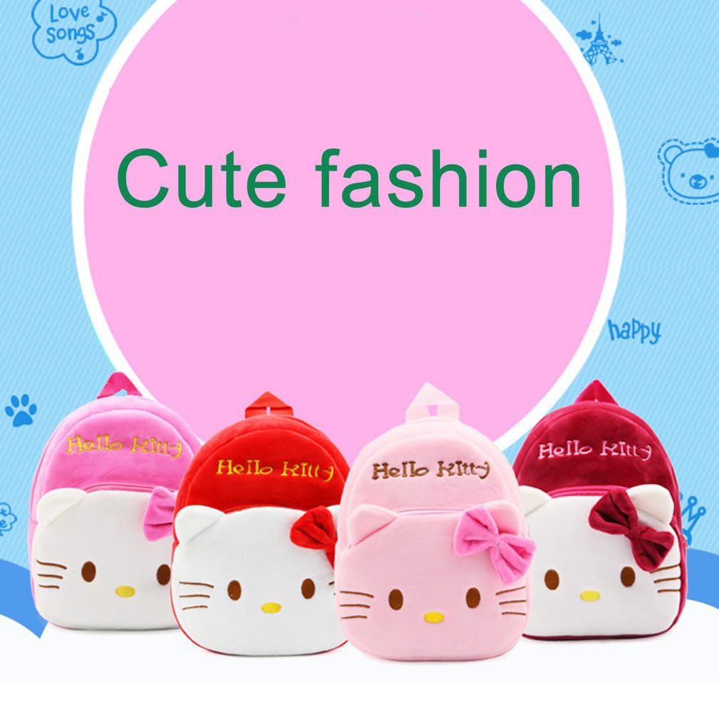 Balo Đi Học Hình Hello Kitty Cho Bé Gái