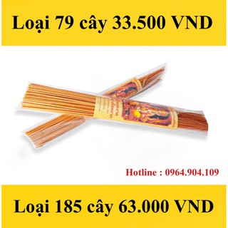 ✅✅HƯƠNG NHANG THẦN TÀI THÁI LAN  (79 cây )⭐️⭐️⭐️⭐️⭐️