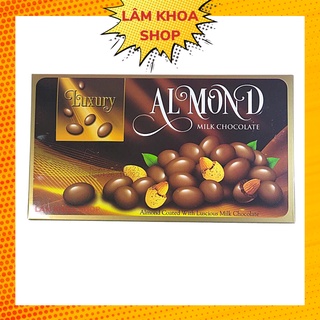  SOCOLA Hạnh Nhân ALMOND Hộp 200gr 