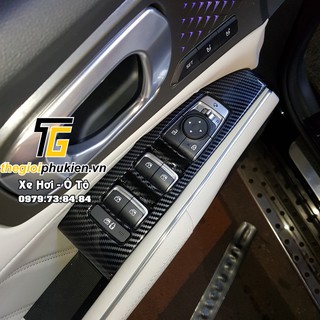 Ốp trang trí nội thất xe Kia Sorento 2021- vân Carbon