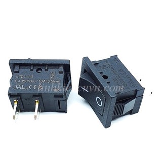 Công tắc kcd1 2p 6a 250v 2 trạng thái 15*21mm