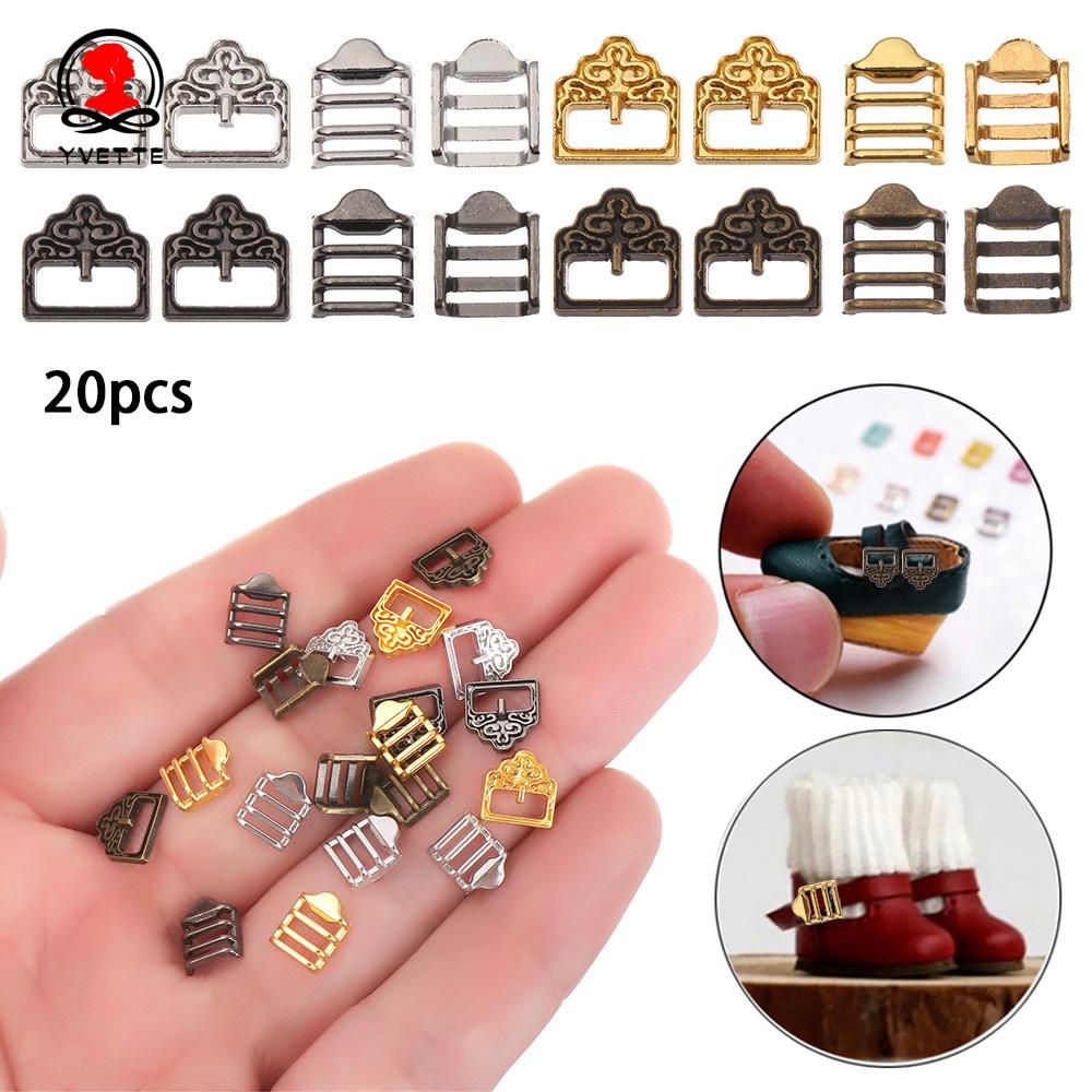 TRI Set 20 Khóa Dây Nịt Túi Xách Nhiều Màu 5.5mm / 6.5mm