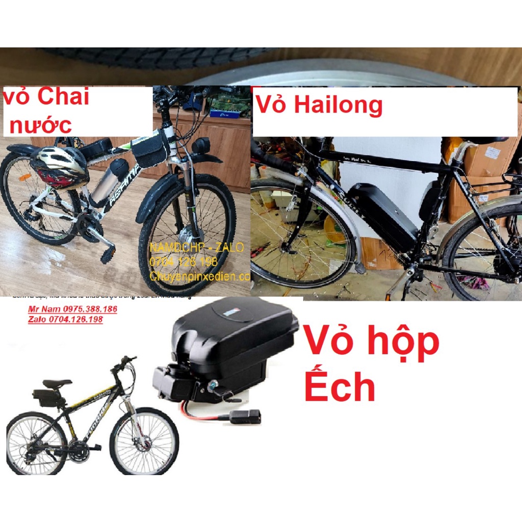 Động cơ Nhật mới, Bộ Kit chế xe đạp thể thao thành xe điện dùng màn hình LCD có rất nhiều chức năng điều khiển NAMHP