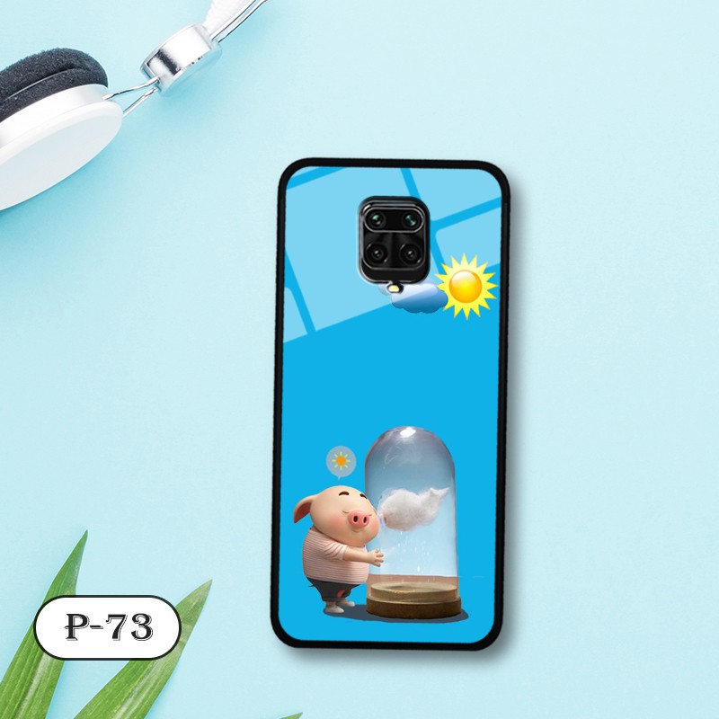 Ốp lưng kính 3D Xiaomi Redmi Note 9S/ Note 9 Pro- hình cute