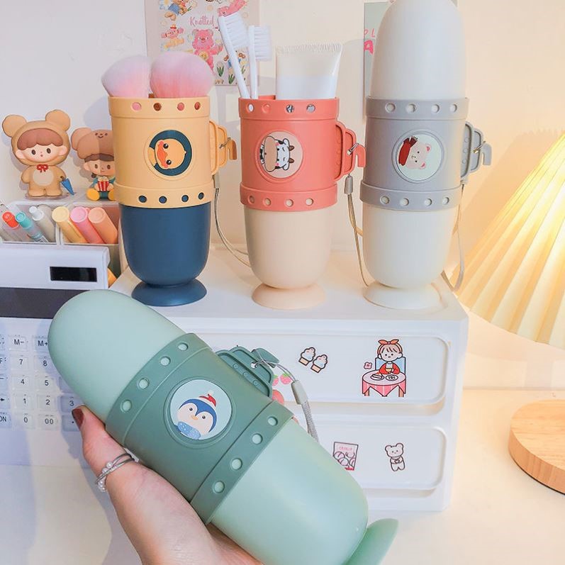 Hộp đựng bàn chải đánh răng du lịch hình hoạt hình dễ thương