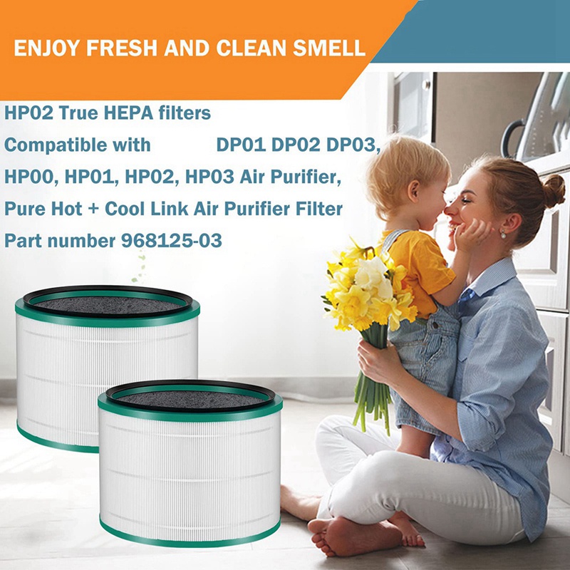 Bộ Lọc HEPA Thay Thế Cho Máy Hút Bụi Dyson DP01 DP02 DP03 HP00 HP01 HP02 HP03 968125-03