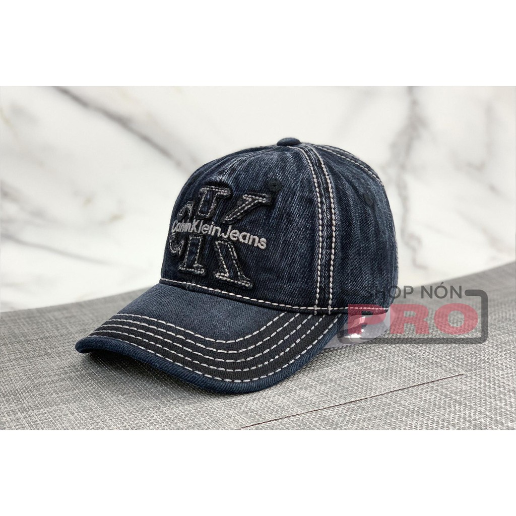 Nón Jean Xanh Navy Phong Cách Đường Phố