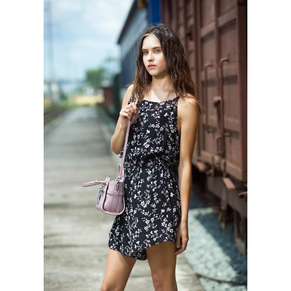 Jumsuit Ngắn Hai Dây Eo Chun LARINA NSP01