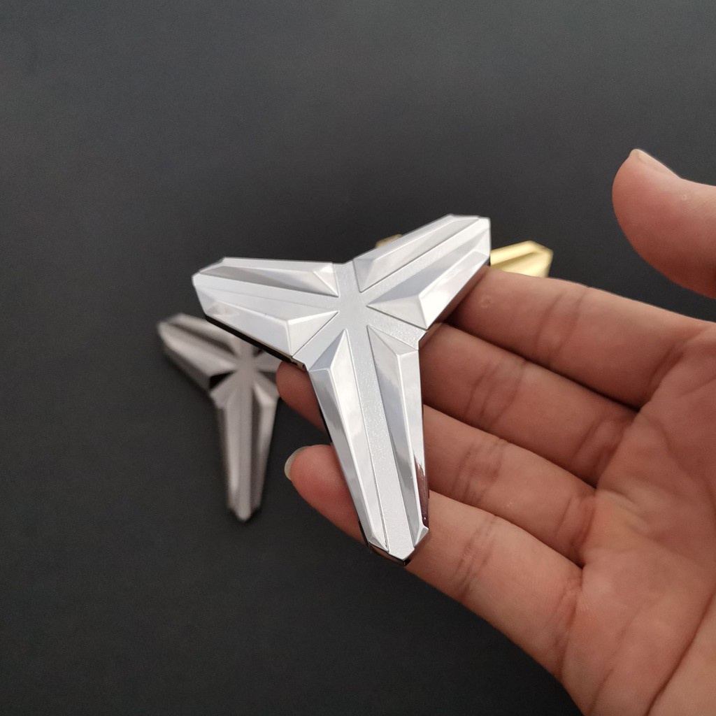 Nhãn Dán Ba Chiều Bằng Kim Loại In logo kobe Thể Thao Độ Chính Xác Cao Trang Trí Xe Hơi