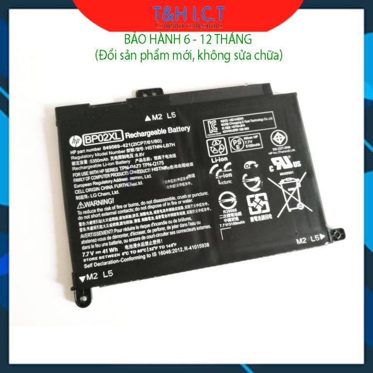 Pin laptop HP Pavilion 15-au000, 15-aw000, BP02XL – 15-au000 BP02XL (ZIN) – 4 CELL -BH6-12T