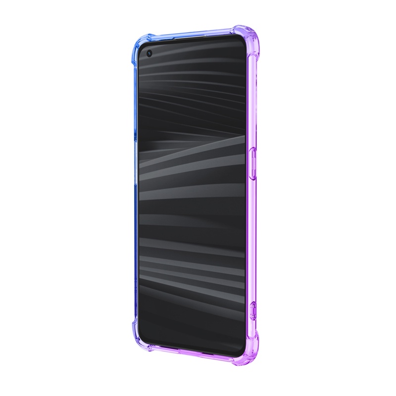 Vỏ Trong Suốt Gradient Tương Thích Cho Realme GT 2 Pro C35 NEO 2 3 GT2 8i Q3 Pro 5G Vỏ Túi Khí TPU Mềm Vỏ Điện Thoại Di Động