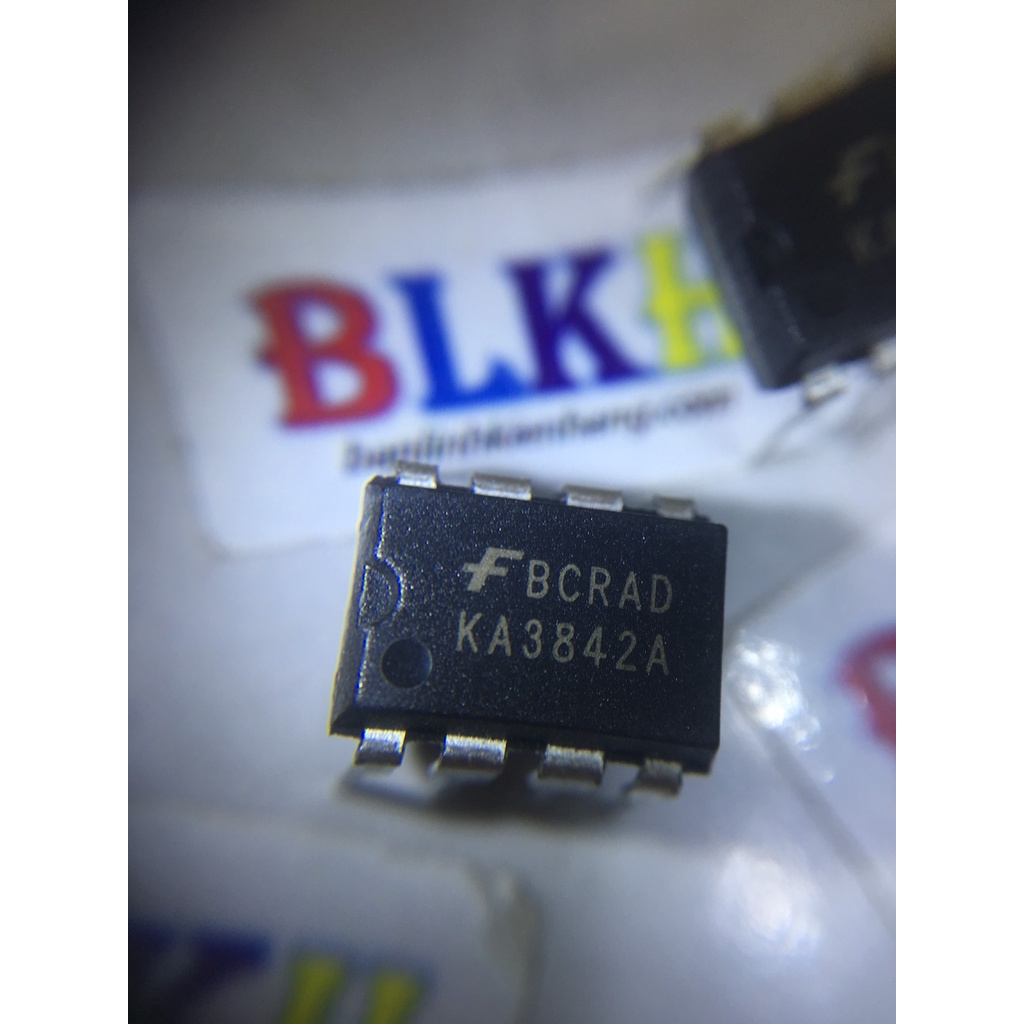 combo 2 con IC phát xung KA3842 KA3842A 3842 DIP-8 chính hãng FAIRCHILD