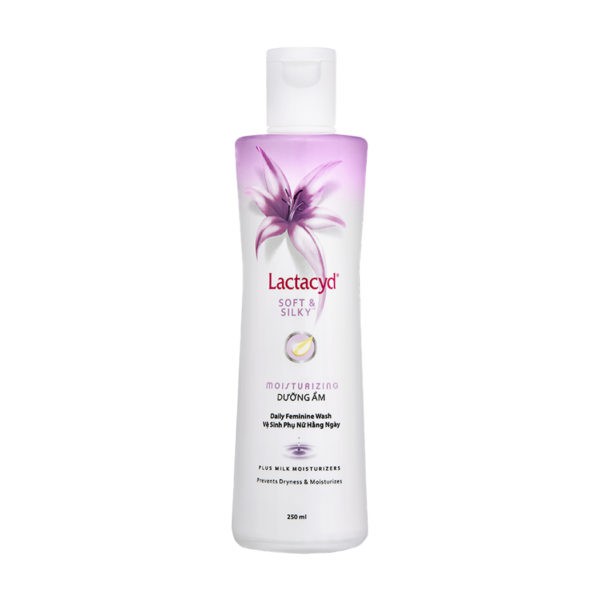 [VS040]Dung dịch vệ sinh phụ nữ Lactacyd Soft & Silky (250ml)