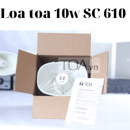 LOA NÉN THÔNG BÁO TOA 10W TOA SC-610