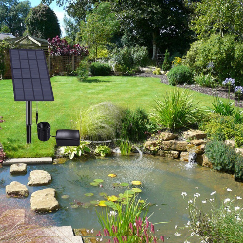 Máy Bơm Oxy BSV-AP012 Dùng Năng Lượng Mặt Trời