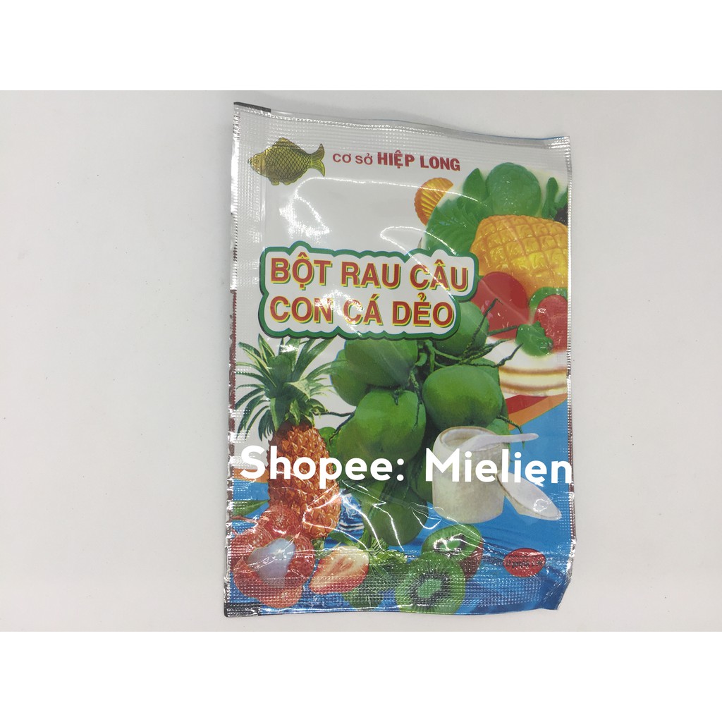 1 Gói Bột rau câu con cá dẻo Hiệp Long 10g