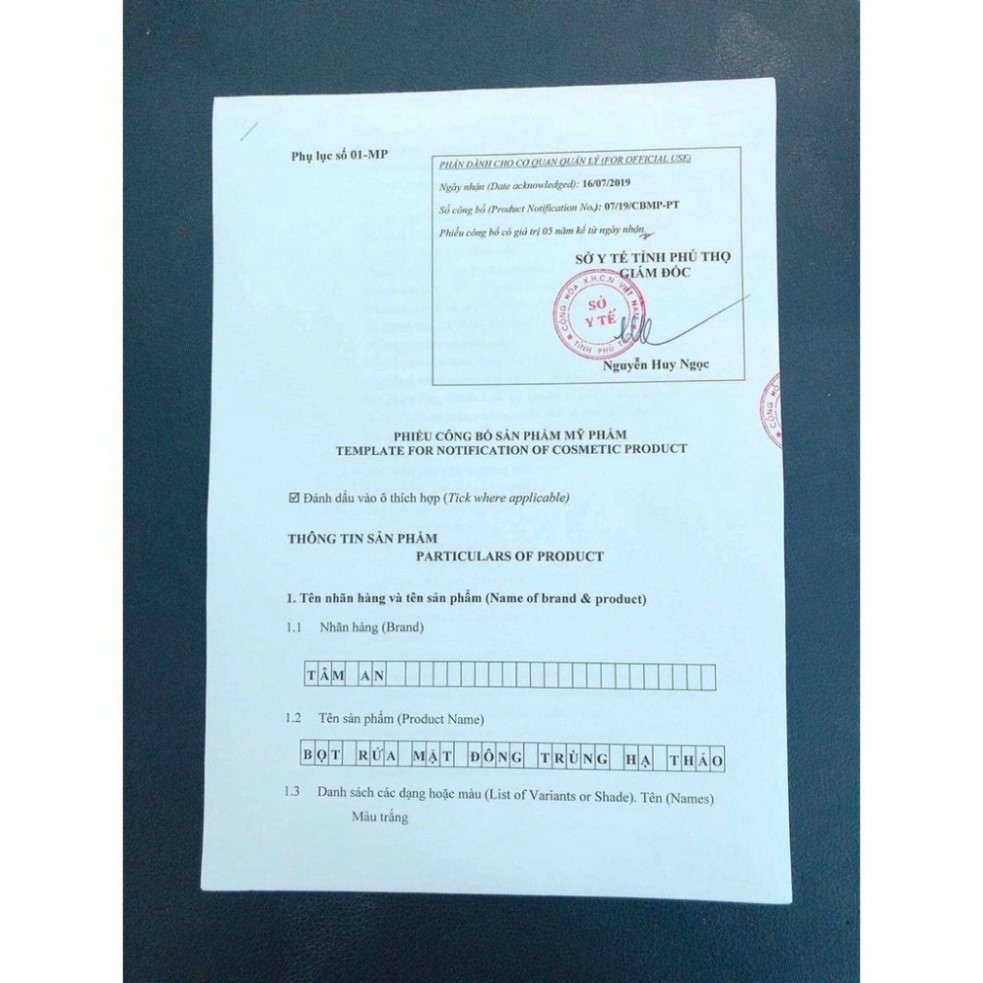 BỌT RỬA MẶT CAO CẤP ĐÔNG TRÙNG HẠ THẢO TÂM AN CHÍNH HÃNG | BigBuy360 - bigbuy360.vn