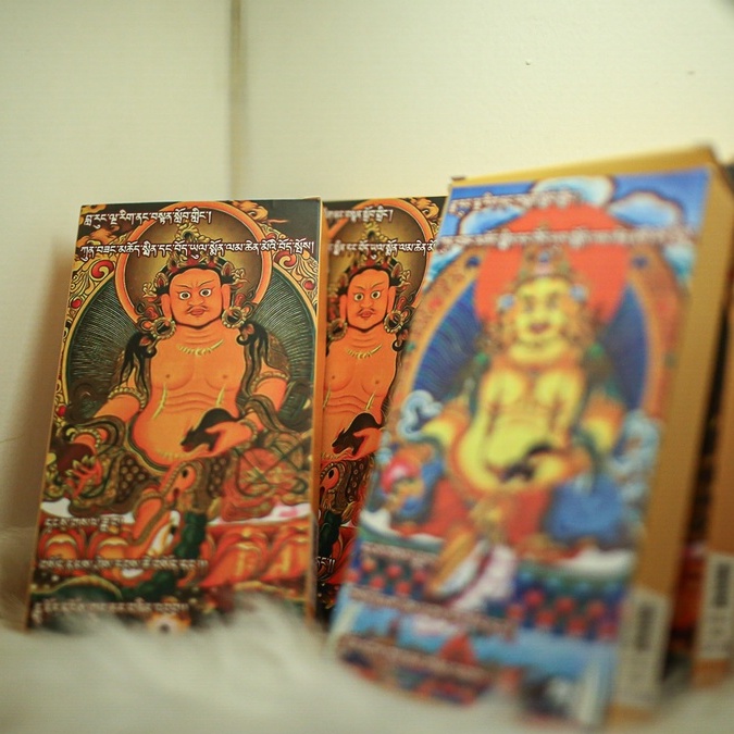 Bột chiêu tài Hoàng Thần Tài.