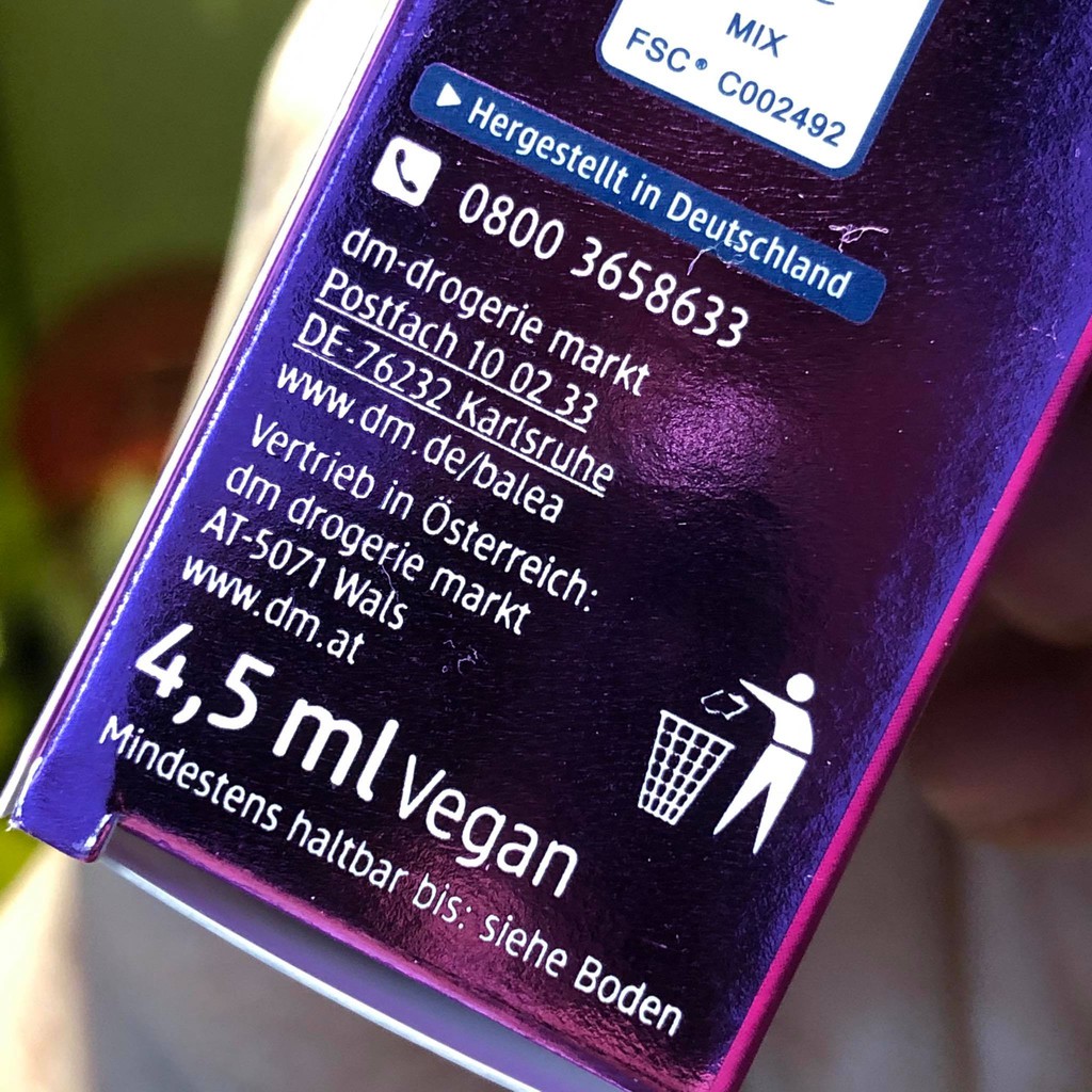 Serum dưỡng mi Balea Đức làm dài và dày mi nhanh chóng | BigBuy360 - bigbuy360.vn