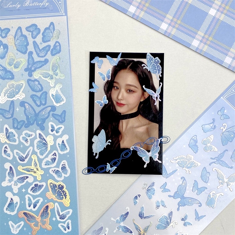 Miếng dán sticker trang trí toploader, sổ, thiệp Loại 4