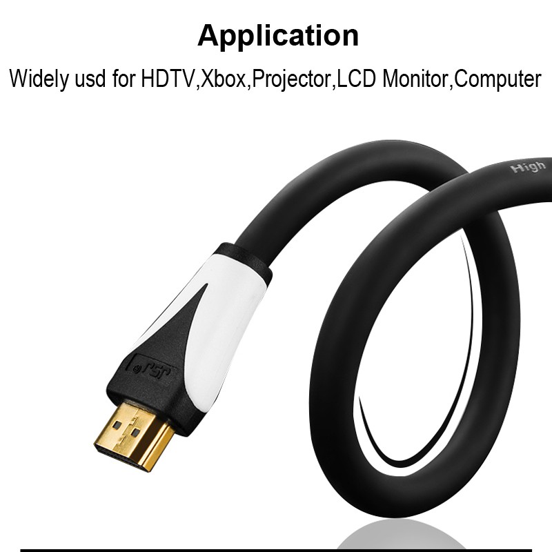 [Mã ELHACE giảm 4% đơn 300K] Dây cáp HDMI JSJ dài 15M chuẩn 2.0-3D-4K-Ultra HD-Ethernet